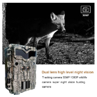Camera đường mòn săn bắn 4K Ultra HD chống nước Camera ban đêm ngoài trời hồng ngoại động vật hoang dã với cảm biến chuyển động
