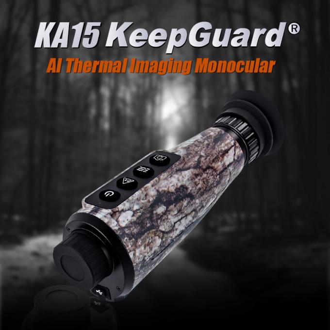 Giữ kết nối và ghi lại những cuộc phiêu lưu của bạn với hình ảnh nhiệt này Monocular với Wi-Fi AP và 4000mAh dung lượng pin 0