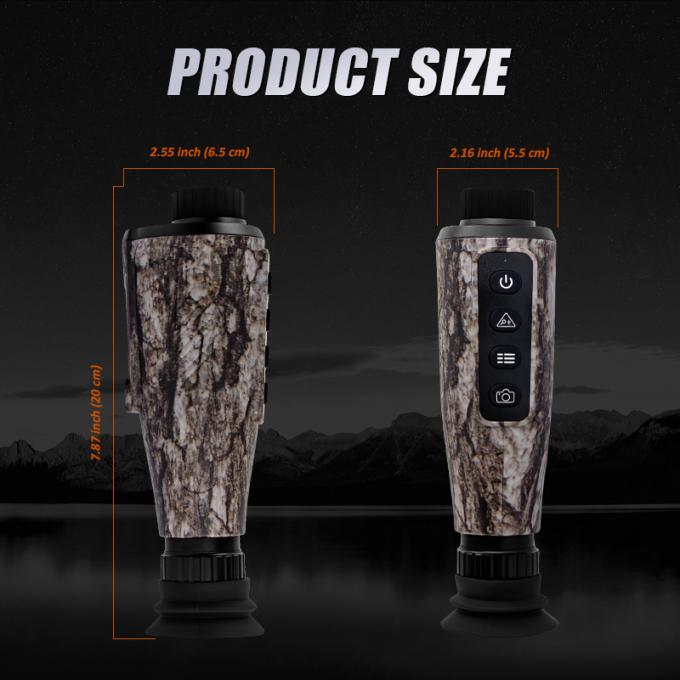 Giữ kết nối và ghi lại những cuộc phiêu lưu của bạn với hình ảnh nhiệt này Monocular với Wi-Fi AP và 4000mAh dung lượng pin 2