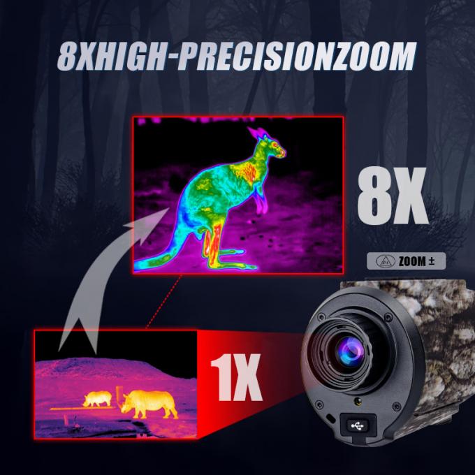 Giữ kết nối và ghi lại những cuộc phiêu lưu của bạn với hình ảnh nhiệt này Monocular với Wi-Fi AP và 4000mAh dung lượng pin 4