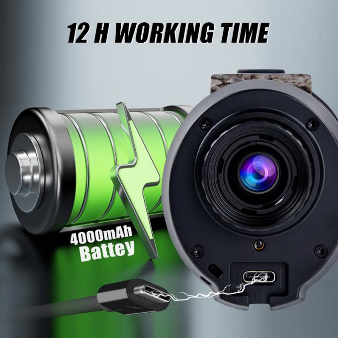 Giữ kết nối và ghi lại những cuộc phiêu lưu của bạn với hình ảnh nhiệt này Monocular với Wi-Fi AP và 4000mAh dung lượng pin 6