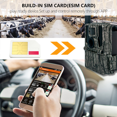 Camera theo dõi điều khiển từ xa tầm xa 2K/30fps 4G LTE Ăng-ten kép cao cấp mới chụp ảnh và quay video tầm xa, chế độ chờ dài