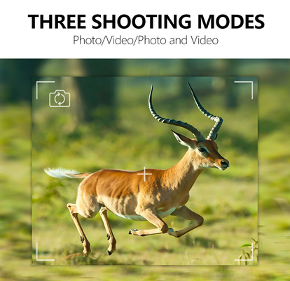 Camera đường mòn rừng động vật hoang dã di động 4G với điều khiển từ xa APP 0.25s Triggering Speed Wild Game Camera