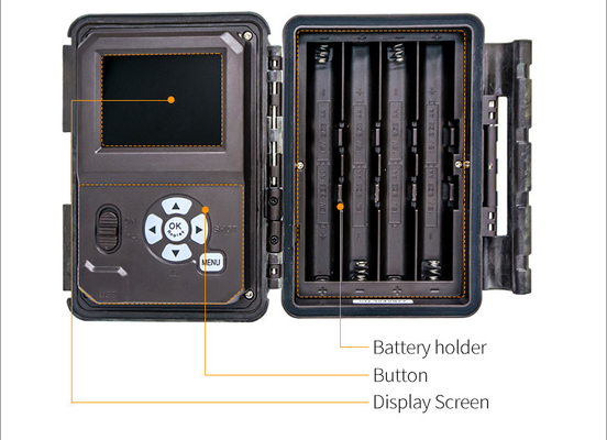 KW866 WIFI Chạy đường đi săn động vật hoang dã Camera chống nước IP67 OEM/ODM 512GB Lưu trữ Thẻ nhớ SD 32MP 4K dễ sử dụng