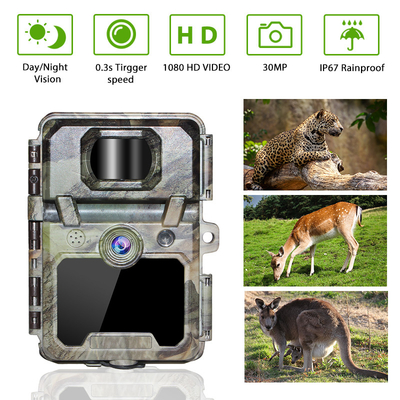 KW571 Nhà máy OEM ODM Mini Wildlife Scouting Timelapse Trail Camera IP67 No-Glow CMOS Sensor và SD Memory thị giác ban đêm
