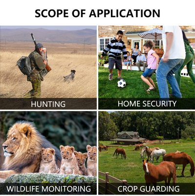 KW866 WIFI Hunting trail Camera chống nước IP67 OEM/ODM 512GB Storage SD Memory Card 32MP 4K