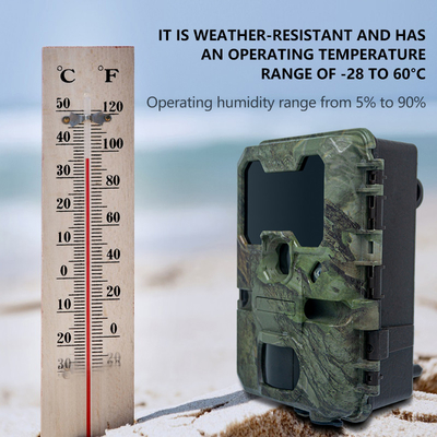 KW866 WIFI Hunting trail Camera chống nước IP67 OEM/ODM 512GB Storage SD Memory Card 32MP 4K
