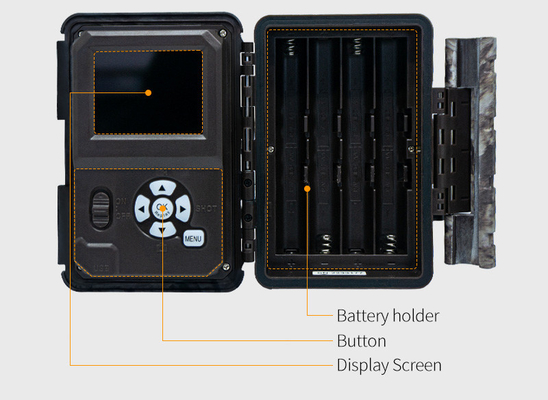 KW865 WIFI Camera ẩn ngoài trời Camera săn bắn không dây Trail Camera mà gửi hình ảnh cho bạn