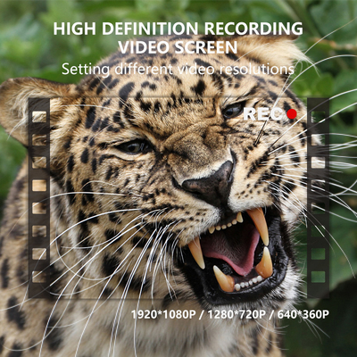 KW696 ngoài trời máy ảnh săn bắn ống kính kép 30MP không phát sáng đường mòn máy ảnh 1080p tầm nhìn ban đêm 512G cho