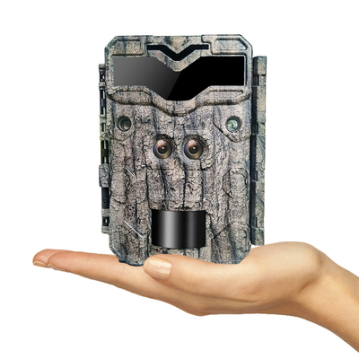 KW698A máy ảnh săn bắn đường mòn ống kính kép 2 cảm biến máy ảnh trinh sát 4K game camera thị giác ban đêm