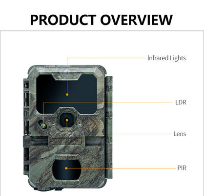 KW788 Trail Camera Camera săn bắn chống nước 0.1s kích hoạt 4K 32MP thị giác ban đêm chống nước camera hồng ngoại