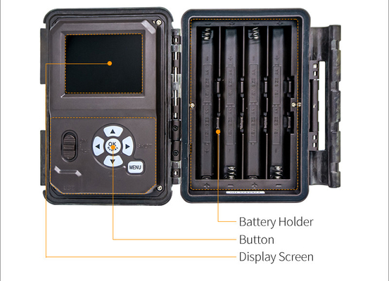 KW788 Trail Camera Camera săn bắn chống nước 0.1s kích hoạt 4K 32MP thị giác ban đêm chống nước camera hồng ngoại