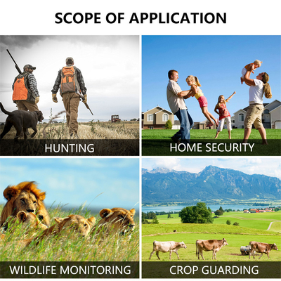 KW865 WIFI Camera ẩn ngoài trời Camera săn bắn không dây IP67 20MP Trail Camera gửi hình ảnh đến bạn