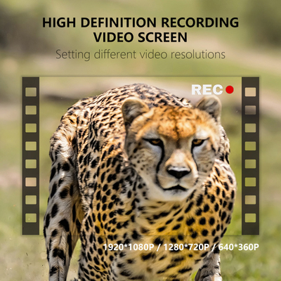 KW591 camera động vật hoang dã không phát sáng cảm biến kép 1080P chống nước IP67 0.4s tốc độ kích hoạt lên đến 512GB lưu trữ Camera săn bắn