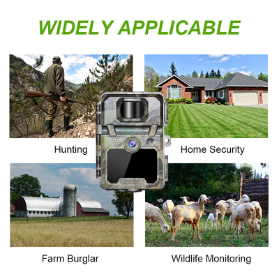 Trail Camera ODM / OEM KW571 chống nước IP67 Không phát sáng CMOS cảm biến 30MP ảnh 1080P 0.25s tốc độ kích hoạt thị giác ban đêm