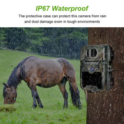 Trail Camera ODM / OEM KW571 chống nước IP67 Không phát sáng CMOS cảm biến 30MP ảnh 1080P 0.25s tốc độ kích hoạt thị giác ban đêm