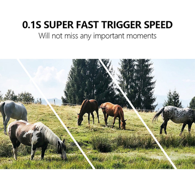 2024 mới nhất máy ảnh thử nghiệm không dây 4G OEM/ODM KW886 24MP 0.1s kích hoạt 120ft Night Range xây dựng trong thẻ SIM camera động vật hoang dã