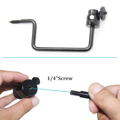 treo treo ngoài trời với 3 lỗ vít 360 xoay vít trong cây cho máy ảnh săn bắn