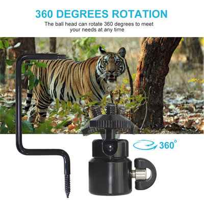 treo treo ngoài trời với 3 lỗ vít 360 xoay vít trong cây cho máy ảnh săn bắn