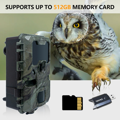 Camera săn bắn tầm nhìn ban đêm với kích thước nhỏ KW788 0.1s kích hoạt hình ảnh sắc nét 32MP video 4K chống nước IP67 cho săn bắn