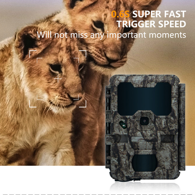 Máy ảnh săn bắn với kết nối WIFI KW865 chống nước IP67 IR flash phạm vi lên đến 82 feet tầm nhìn ban đêm 20MP/1080P để quan sát động vật hoang dã