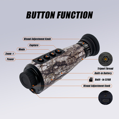 Giữ kết nối và ghi lại những cuộc phiêu lưu của bạn với hình ảnh nhiệt này Monocular với Wi-Fi AP và 4000mAh dung lượng pin