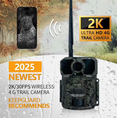 2024 Máy ảnh thử nghiệm không dây 4G mới nhất KW896 30MP 0.15s tốc độ kích hoạt 100ft tầm đêm chống nước IP65 máy ảnh săn bắn