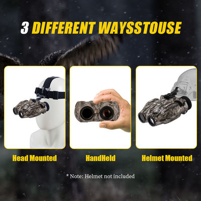 Khả năng nhìn ban đêm • Màn hình hiển thị độ phân giải cao • Tầm nhìn xa • Thiết kế bền bỉ và chắc chắn, phù hợp sử dụng ngoài trời • Các nút điều khiển dễ sử dụng • Pin sạc