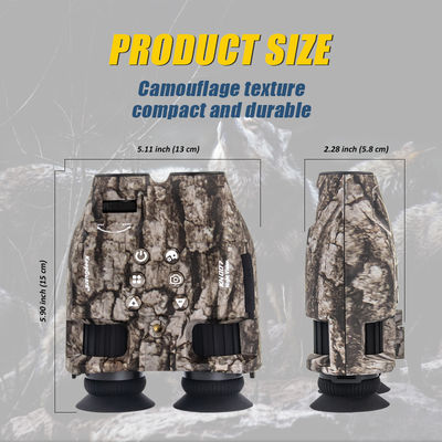 Khả năng nhìn ban đêm • Màn hình hiển thị độ phân giải cao • Tầm nhìn xa • Thiết kế bền bỉ và chắc chắn, phù hợp sử dụng ngoài trời • Các nút điều khiển dễ sử dụng • Pin sạc