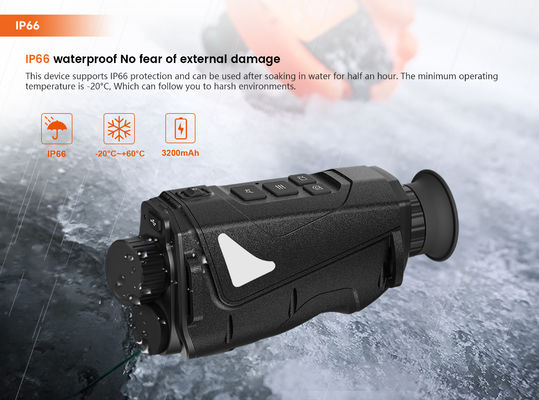 Kính xa chụp nhiệt với điểm đỏ 850nm thiết bị nhìn ban đêm 8x zoom kỹ thuật số