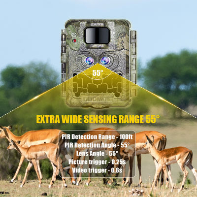 Giới thiệu bán hàng 39USD Camera game động vật hoang dã 30MP 1080P Không phát sáng 940nm Với cảm biến ngày và đêm