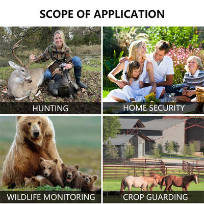 Tốc độ kích hoạt 0,25S Camera Hươu hồng ngoại 940nm No Glow Wildview Game Camera