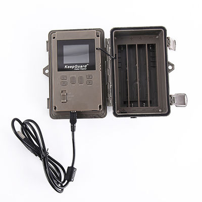 Chế độ kép Thẻ SD 8MP Máy ảnh Động vật hoang dã kỹ thuật số 12MP