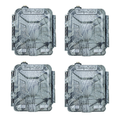 ABS SMS Báo động bẫy săn không dây 1.5V Hỗ trợ kiềm 1 ~ 5 số