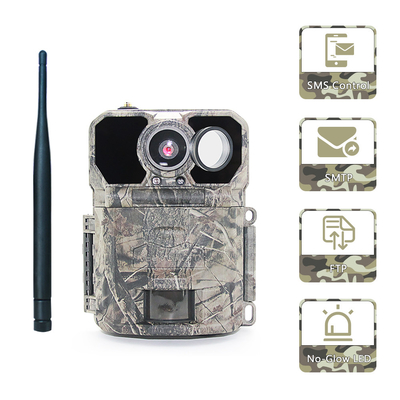 Máy ảnh đường mòn ngoài trời GSM MMS Động vật hoang dã CMOS Camo 30MP 4G 1080P Máy ảnh săn bắn