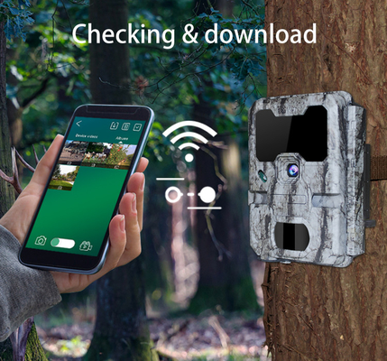 Camera giám sát Wifi Camo 30MP Thẻ nhớ SDHC 140mA để giám sát