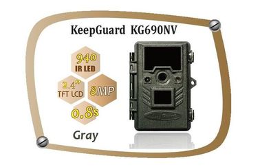 KeepGuard 8MP HD Không phát sáng Thử nghiệm tầm nhìn ban đêm / Máy ảnh Kunting KG690NV