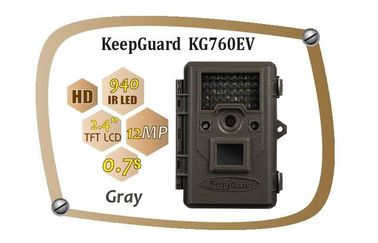 Máy ảnh động vật hoang dã kỹ thuật số hồng ngoại 12MP cho hướng đạo, KeepGuard 760NV