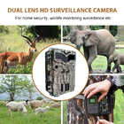 Camera đường mòn săn bắn 4K Ultra HD chống nước Camera ban đêm ngoài trời hồng ngoại động vật hoang dã với cảm biến chuyển động