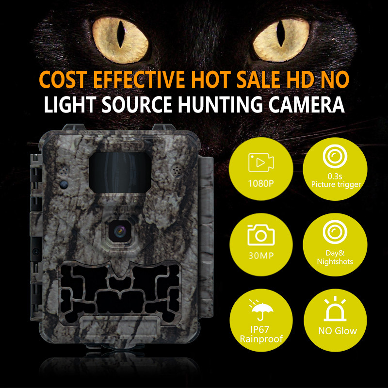 30MP 1080P Mini Trail Camera Keepguard KW561 IP67 Giá cạnh tranh Đèn IR Không phát sáng Máy ảnh động vật hoang dã
