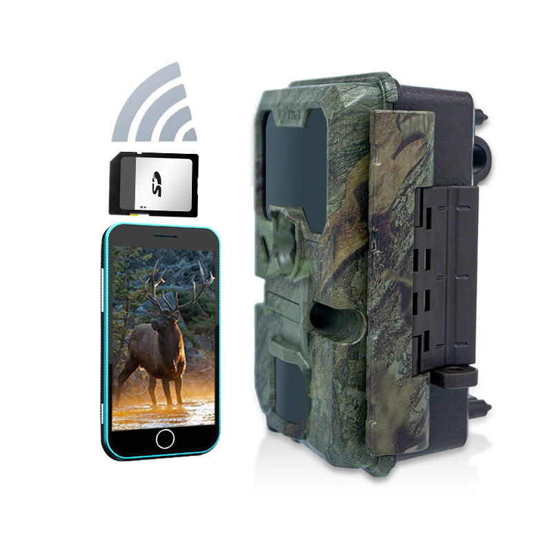 WIFI trail Camera KW866 chống nước IP67 OEM / ODM lên đến 512GB Cài lưu trữ thẻ nhớ SD 32MP Camera động vật hoang dã 4K