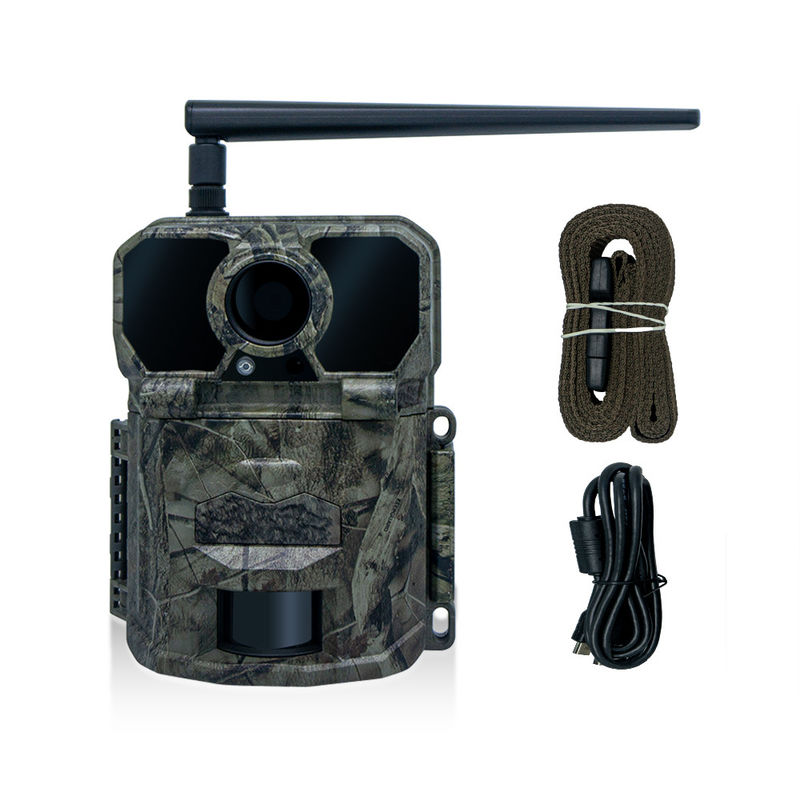 Chiếc máy ảnh săn bắn 2K 32MP GSM cho nghiên cứu động vật hoang dã 4G cho Camera Trail